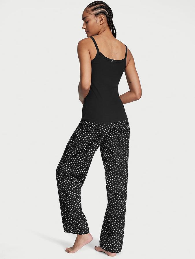 Cotton Tank Tee-Jama Set