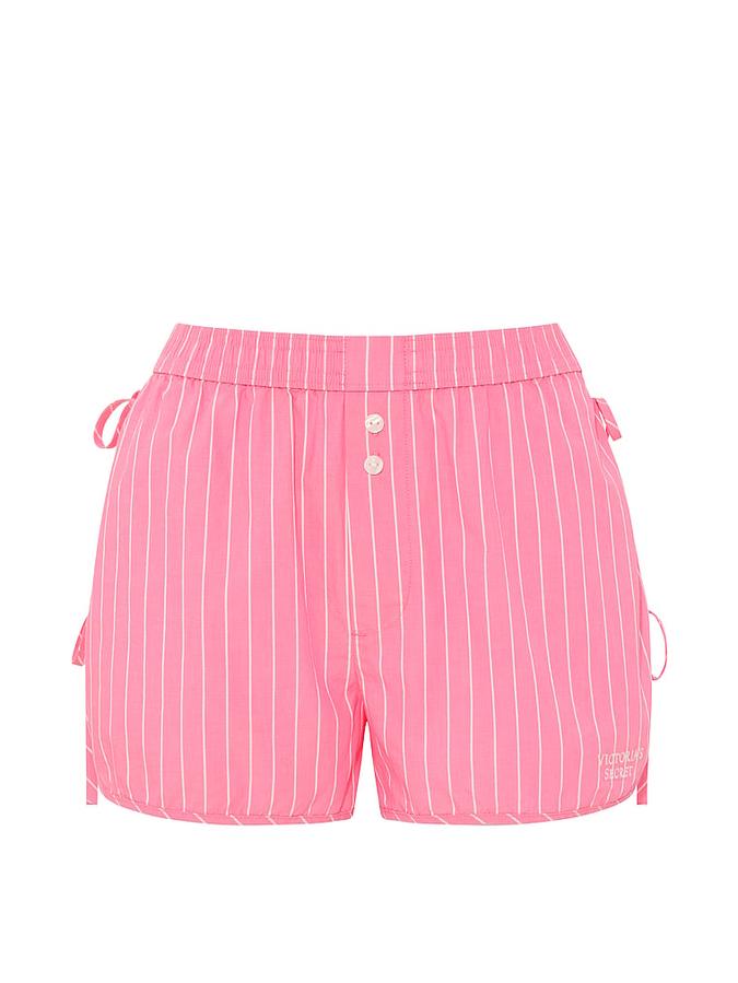 Mix & Match Sleep Heritage Cotton Pajama Shorts image number 2