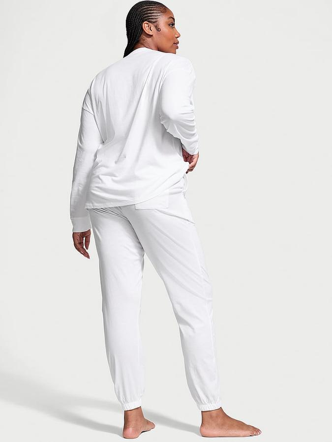 100% Cotton Long Pajama Set image number 1