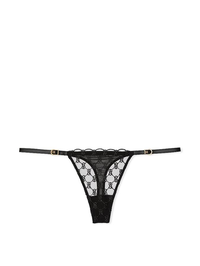 VS Logo Embroidery Thong Panty image number 2