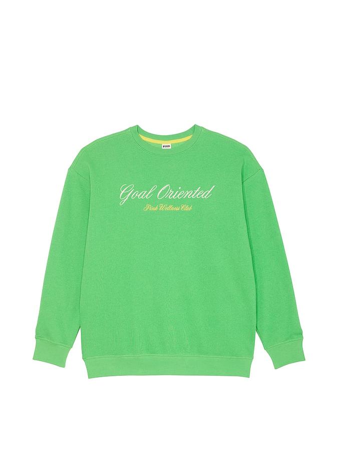 Ivy Fleece Oversized Crew Sweatshirt image number 2