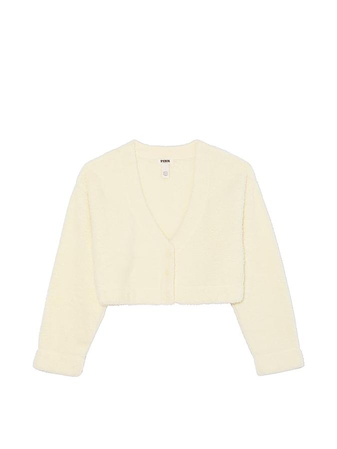 Co-ZZZy Fleece Cropped Cardigan image number 2