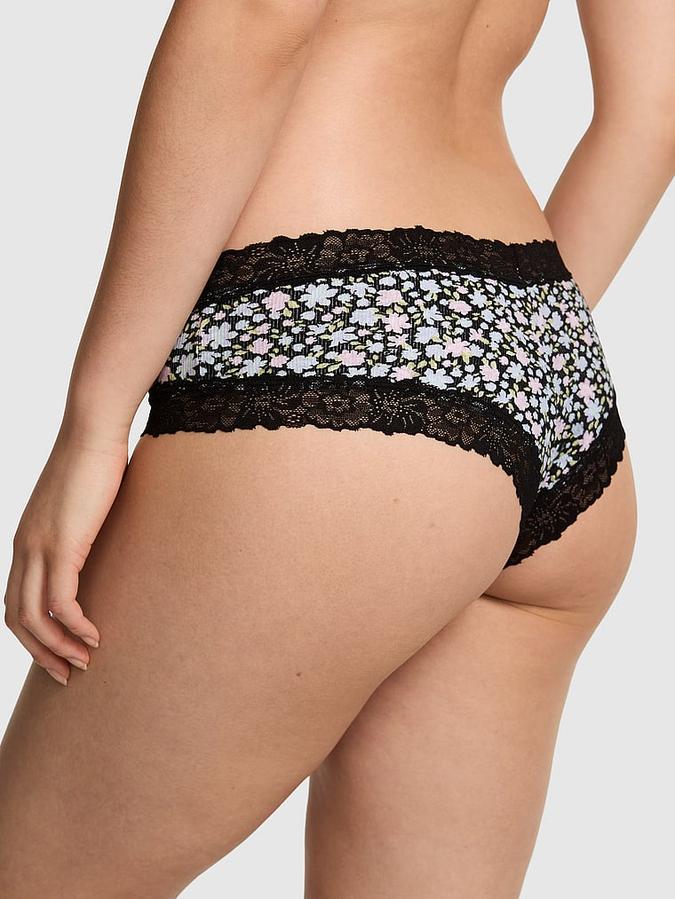 PINK Wink&trade; Lace-Trim Cheeky Panty