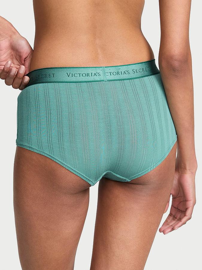 SoSoft&trade; Modal Ultra-Fine Logo Boyshort Panty