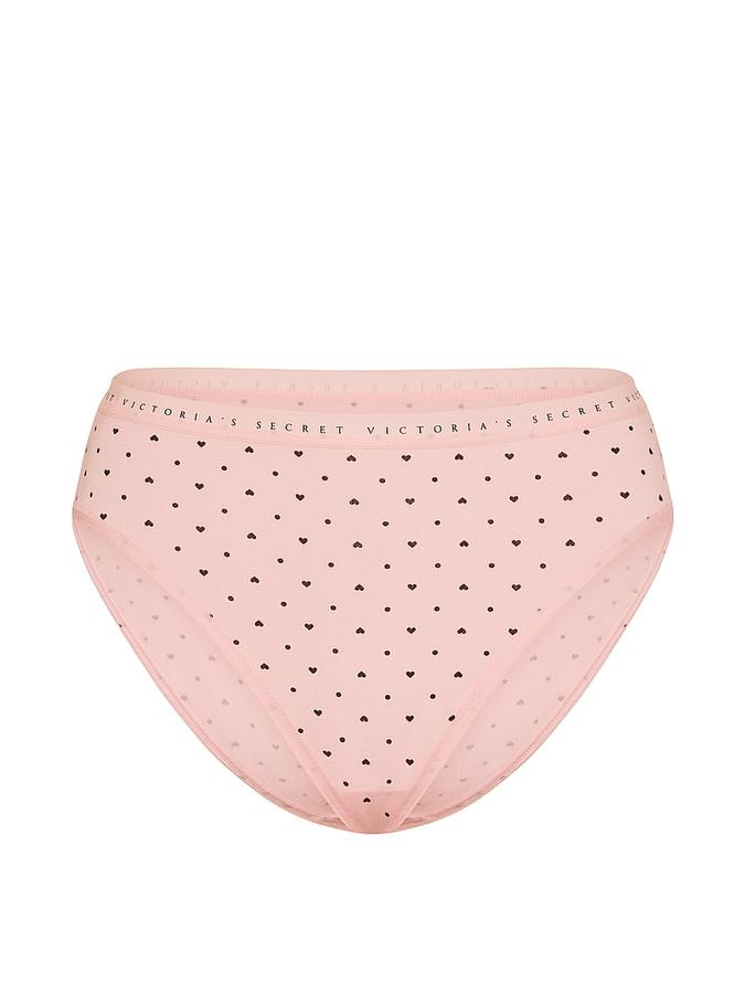 Stretch Cotton High-Leg Brief Panty image number 2