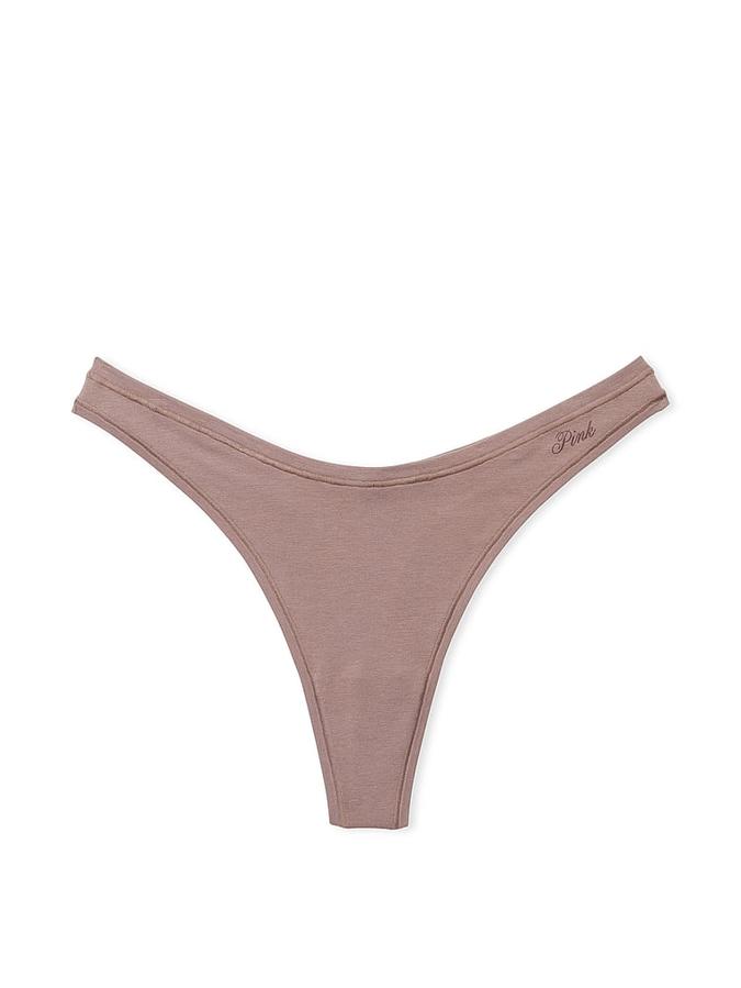 Cotton Thong Panty image number 1