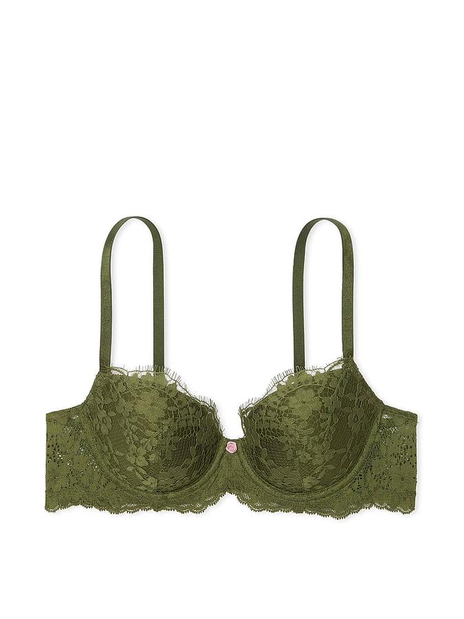 Lace Lightly Lined Classic Coverage Demi Bra image number 2