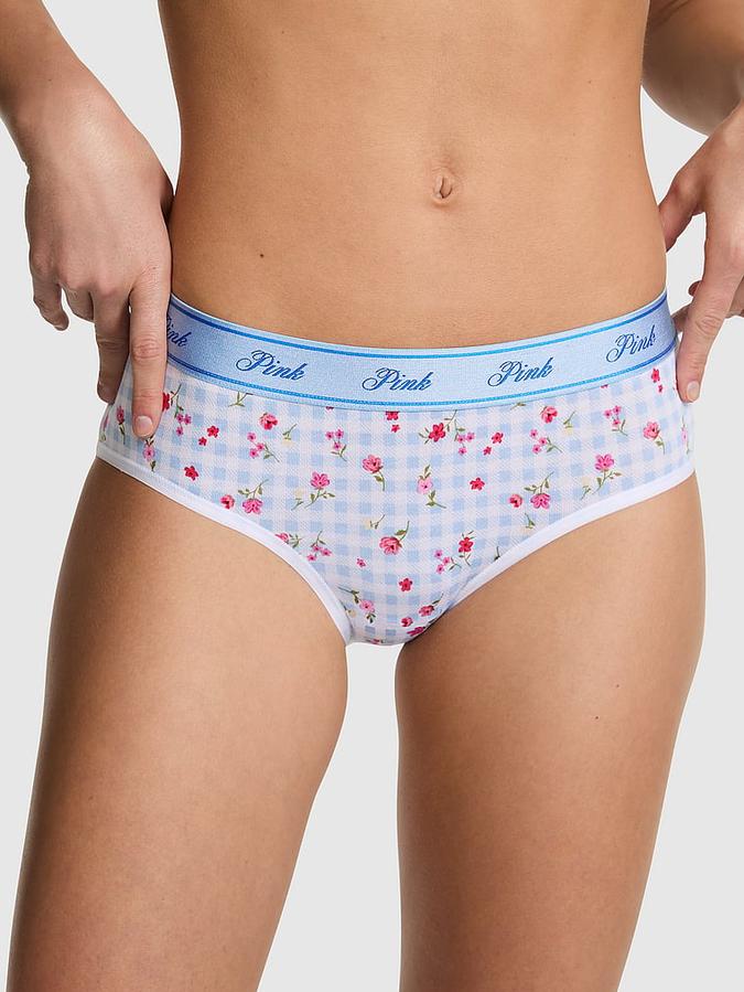 Logo Cotton Hiphugger Panty