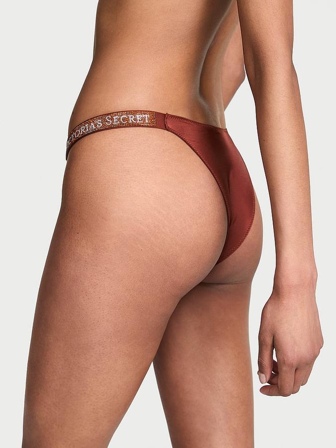 Shine Strap Brazilian Panty
