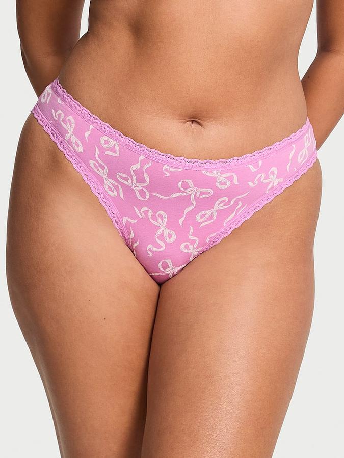 Lace-Waist Bikini Panty