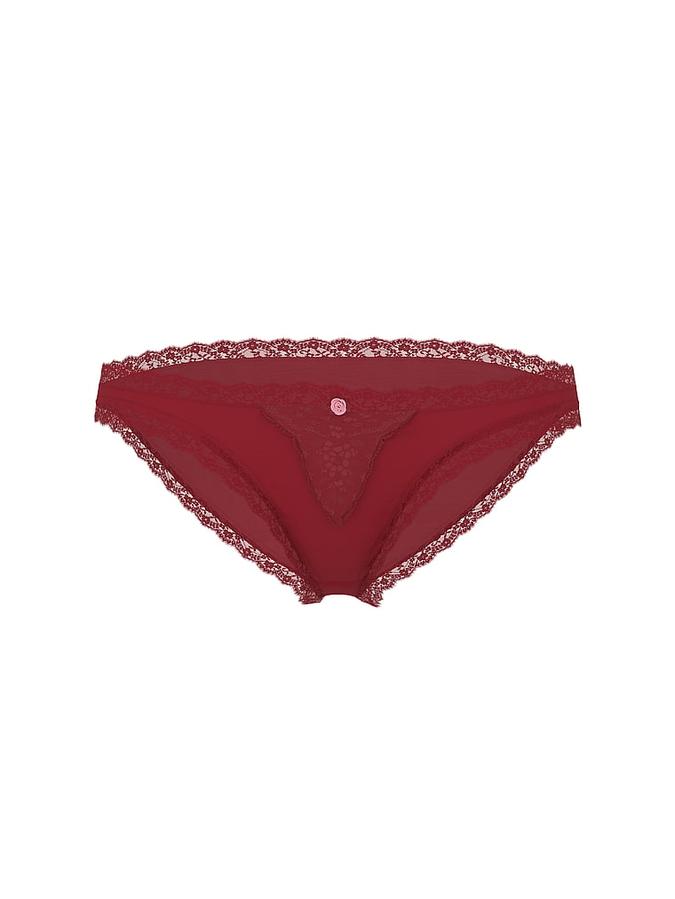 Lace-Trim Bikini Panty image number 2