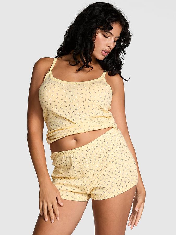 Spill-the-Tea Cotton Shorts image number 0