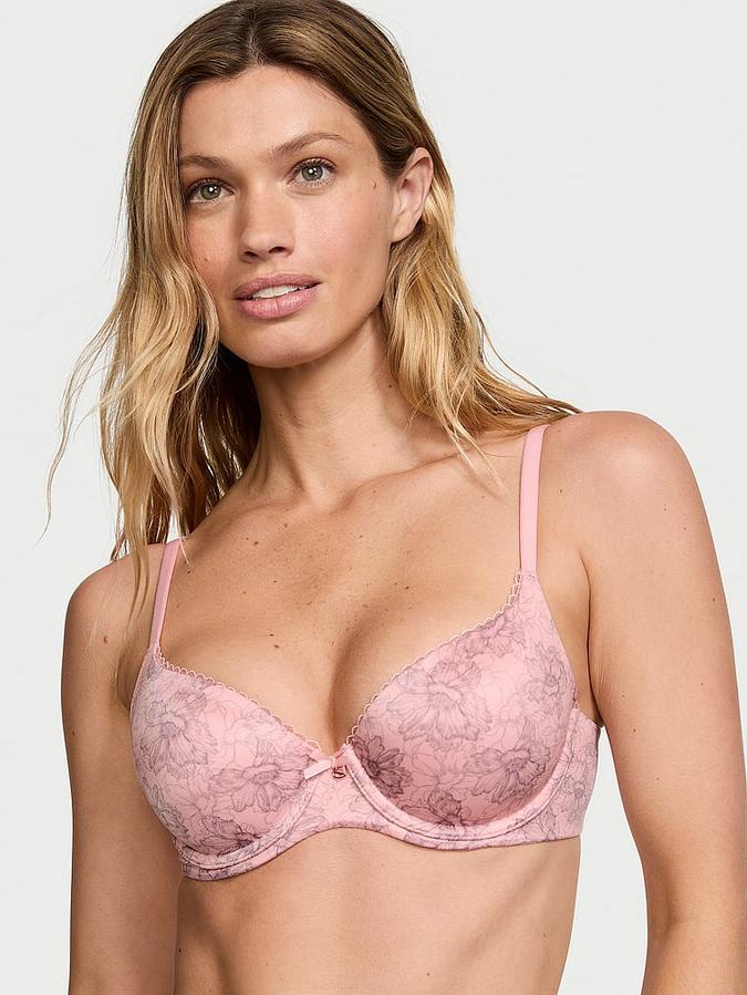 Lightly Lined Smooth Demi Bra image number 0