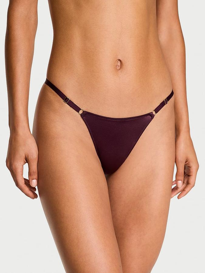 Hardware Adjustable V-String Panty