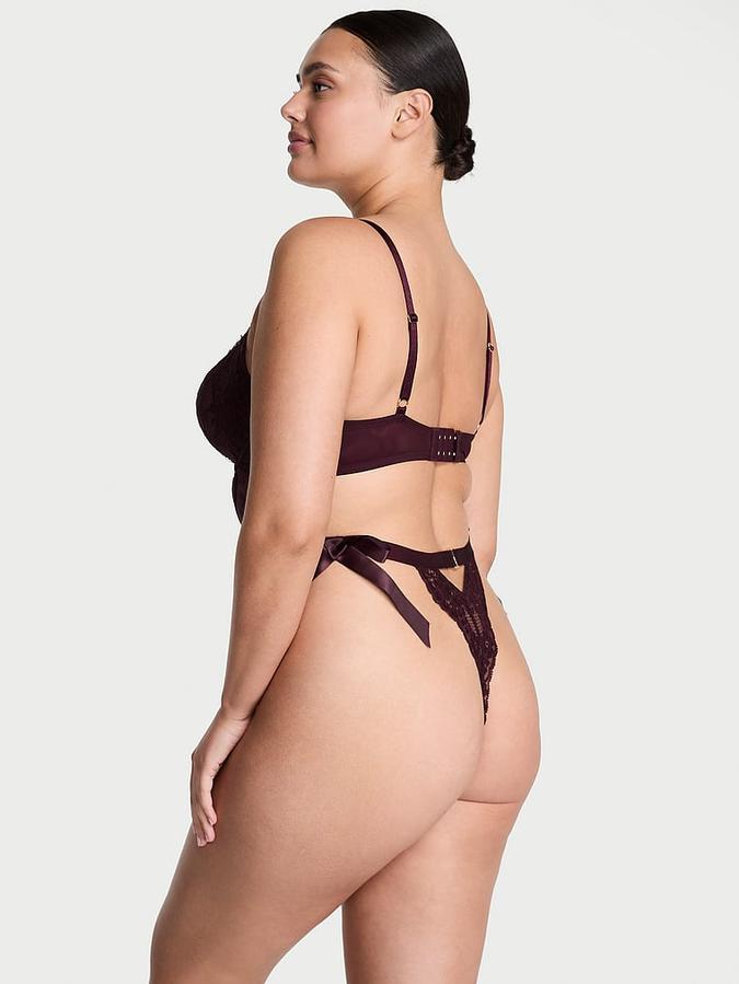 Wicked Unlined Lace Teddy