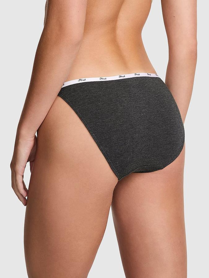 Logo Cotton String Bikini Panty