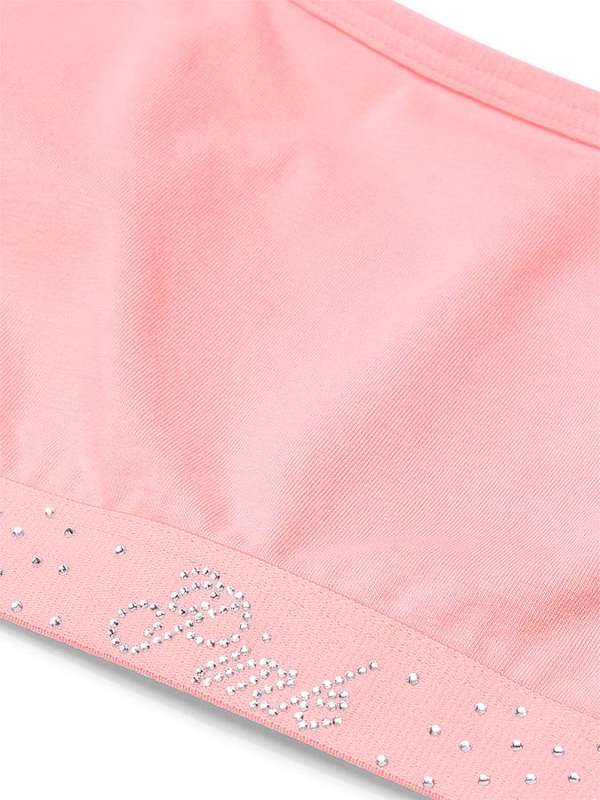 Cotton Scoop Bralette image number 3