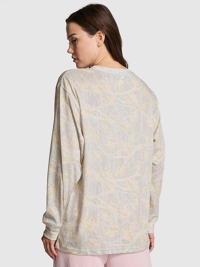 Campus Cotton Long-Sleeve Tee image number 1
