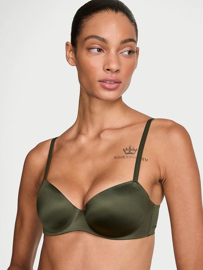 FlexFactor High-Shine Lightly Lined Balconette Bra