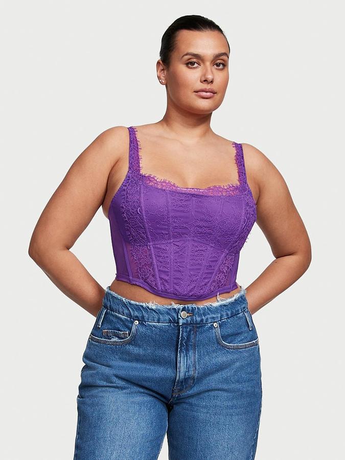 Lace Corset Top image number 4