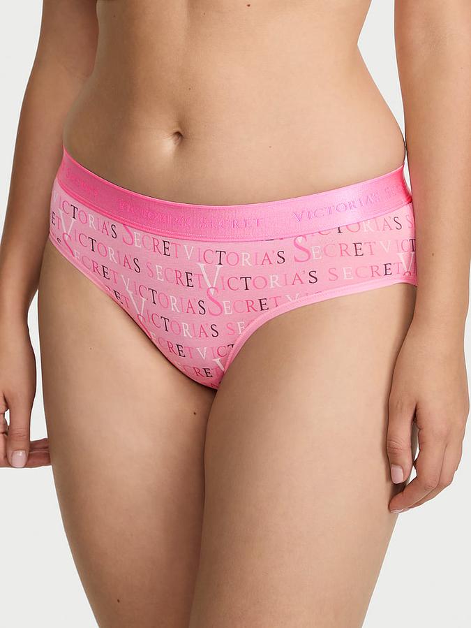 Logo Cotton Hiphugger Panty
