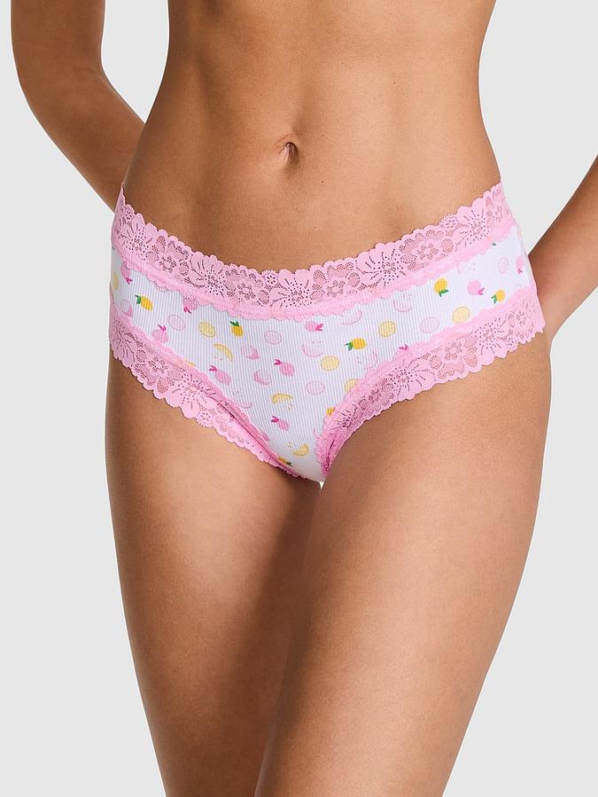 Wink Lace-Trim Cheeky Panty