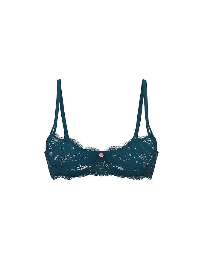 Wicked Unlined Lace Balconette Bra image number 2