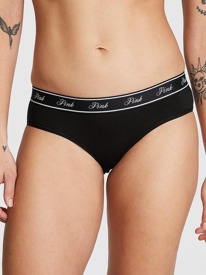 Logo Cotton Hiphugger Panty