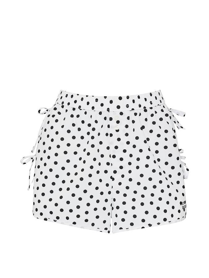 Mix & Match Sleep Heritage Cotton Pajama Shorts image number 2