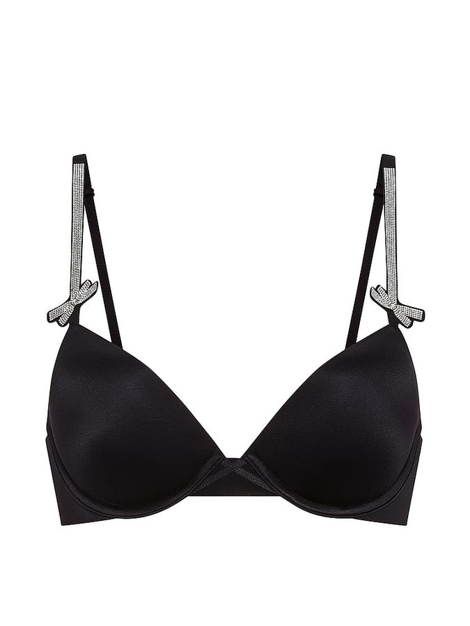 Shine Bow Push-Up Bra image number 2