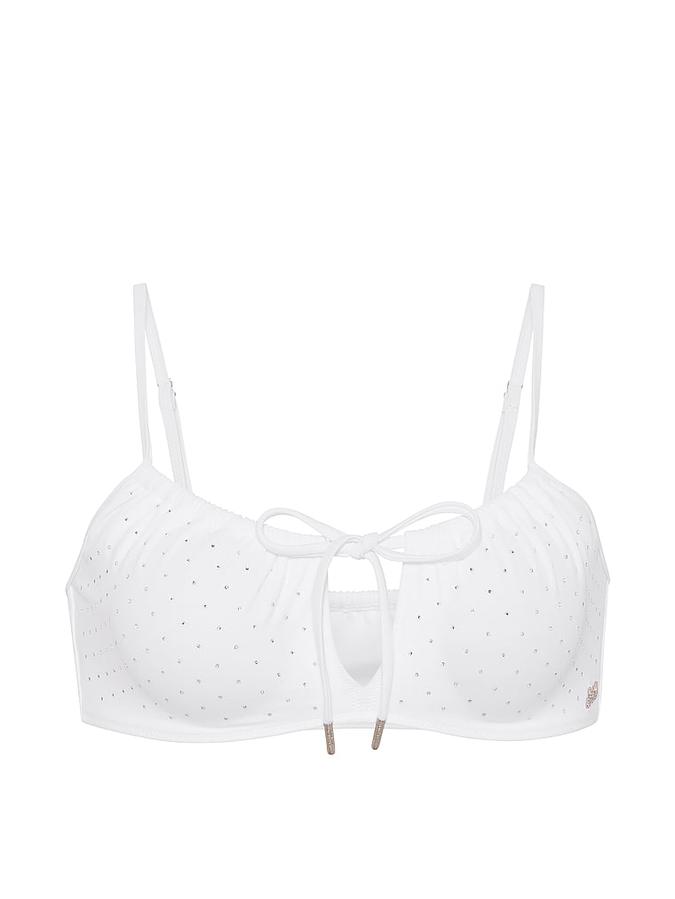 Front-Tie Keyhole Bikini Top image number 2