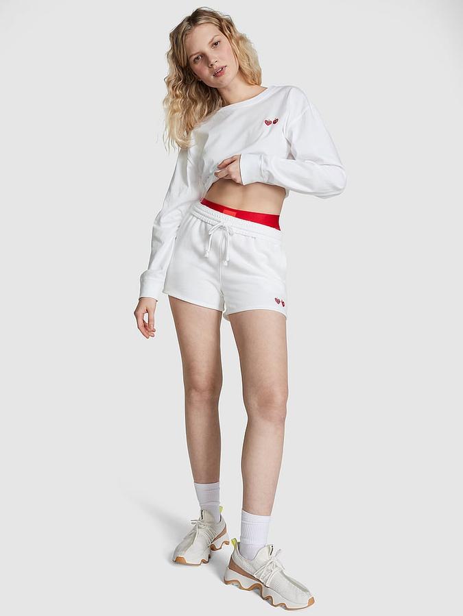 Oversized Long-Sleeve Campus Tee image number 3