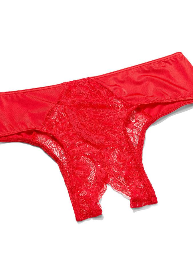 Lace Ouvert Cheeky Panty image number 3