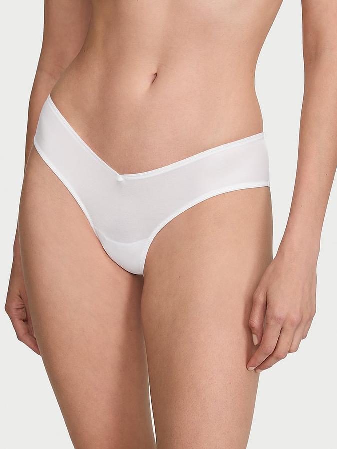 Strappy-Back High-Leg Cheeky Panty