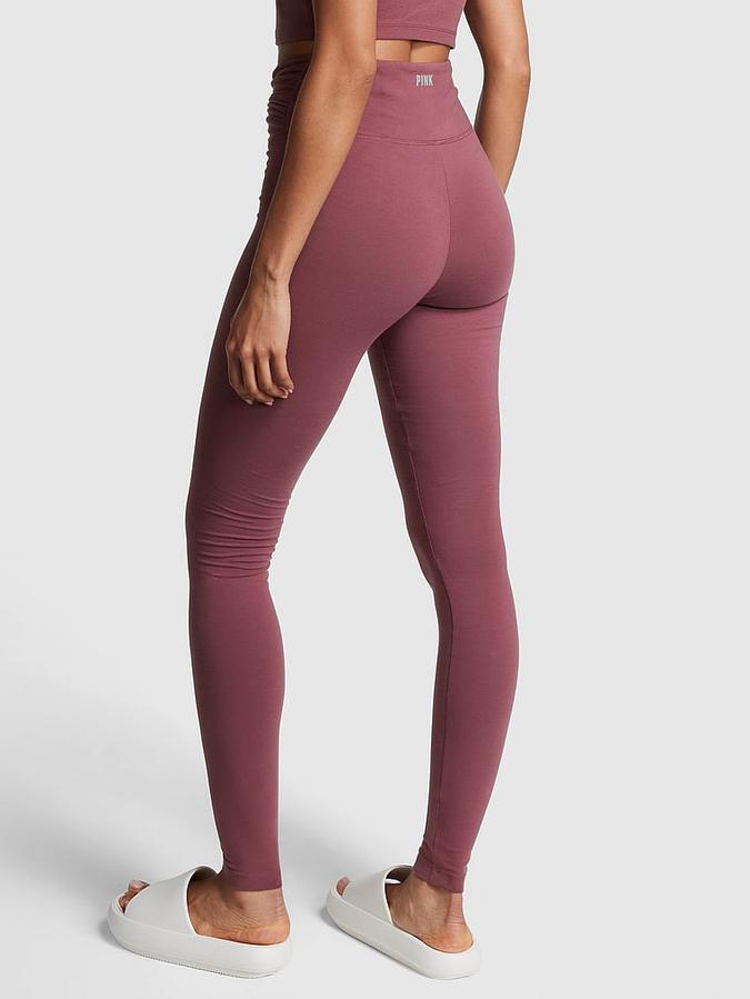 Cotton Twist-Waist Leggings image number 1