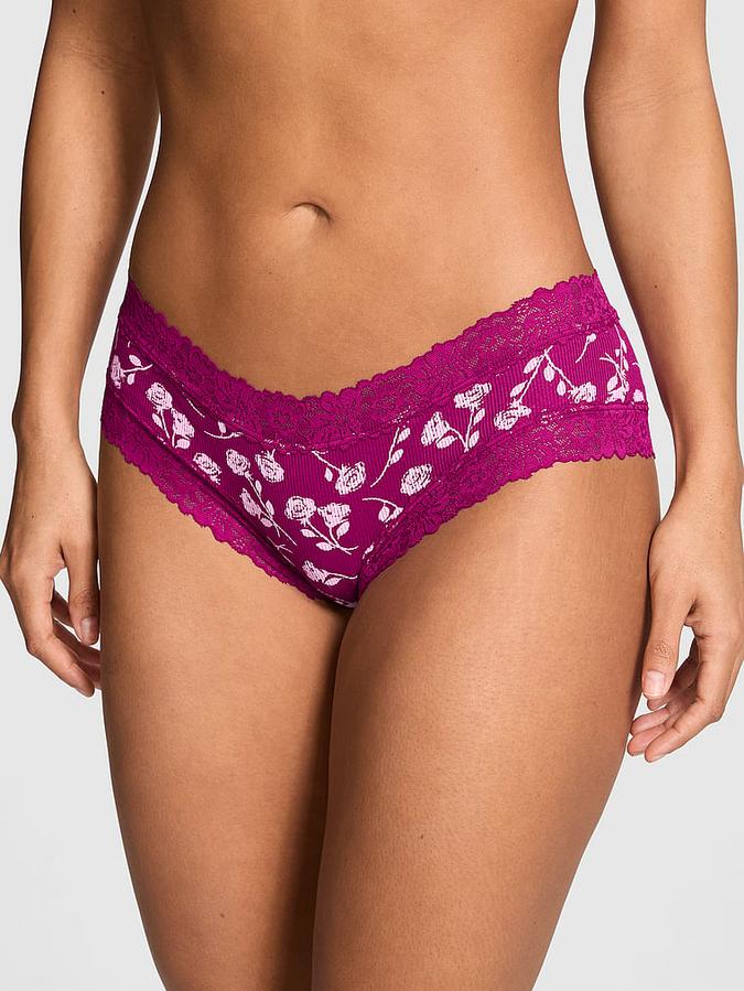Wink Lace-Trim Cheeky Panty