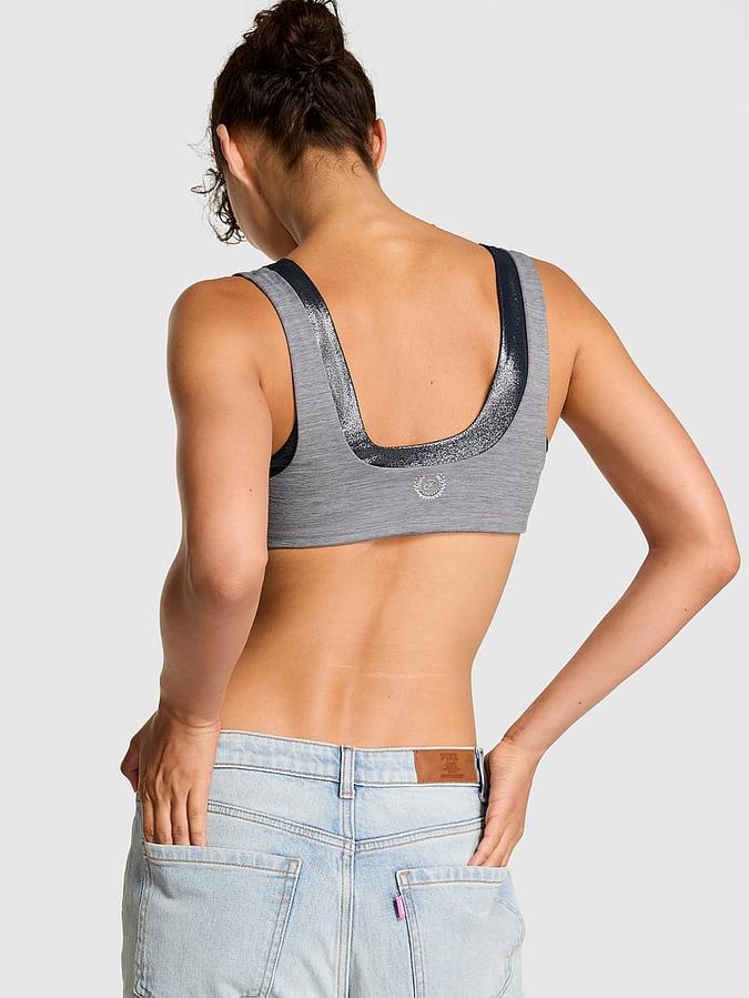 Relay Double Up Square-Neck Bra image number 1