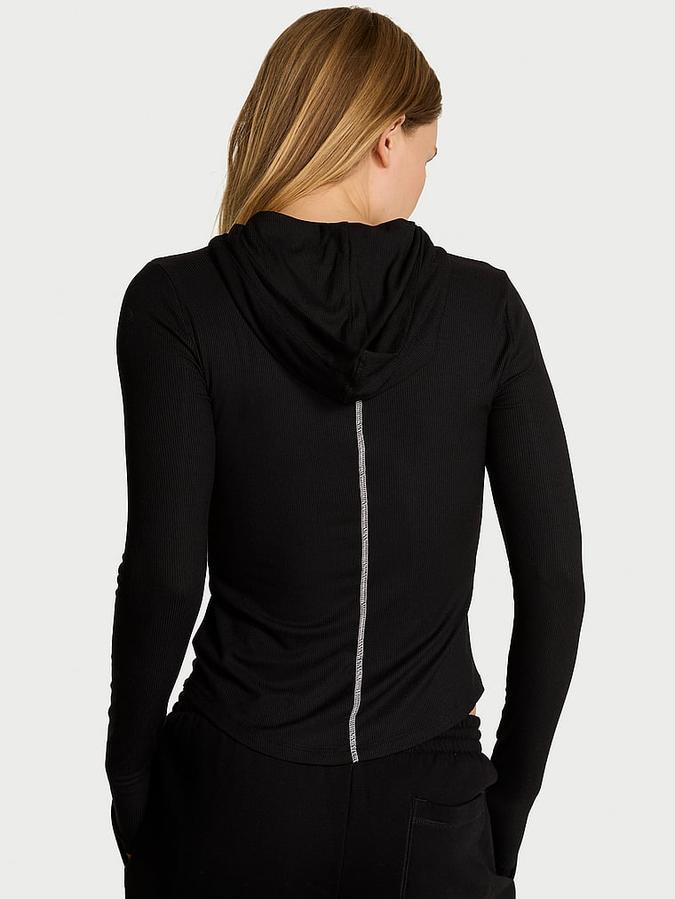 VS Iconic Rib Pullover Hoodie