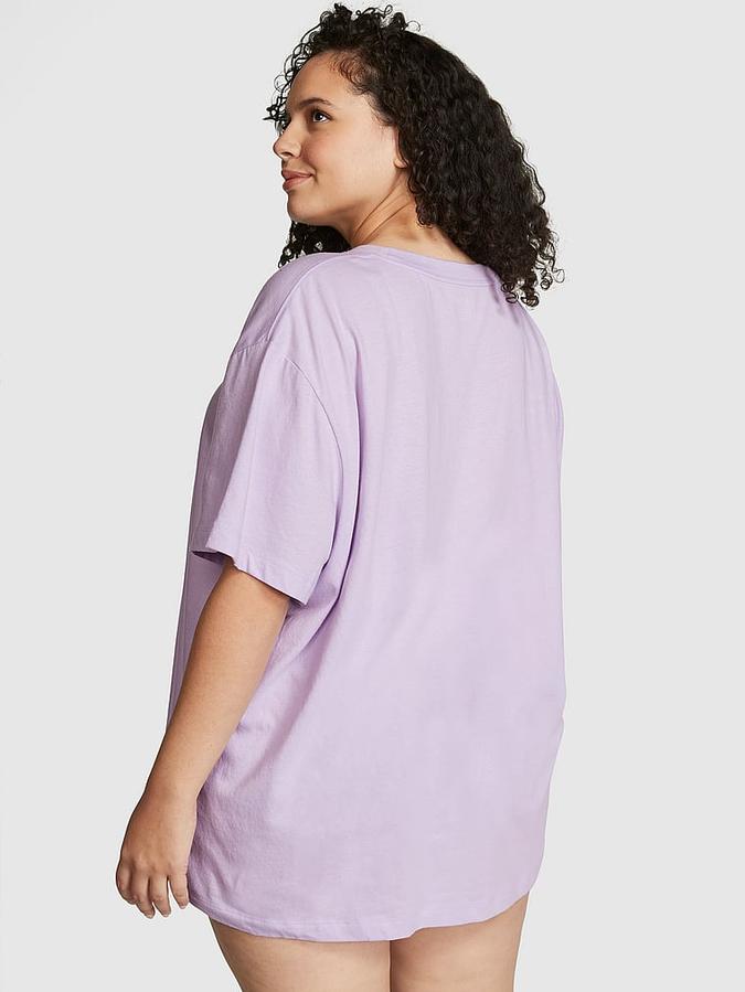 Cotton Oversized Sleepshirt image number 1