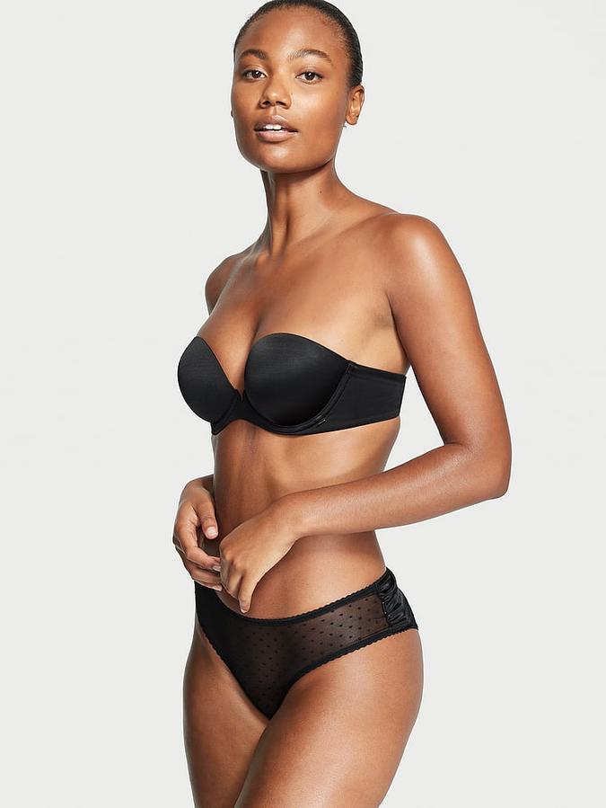 Bow-Back Open Lace-Up Cheeky Panty image number 0