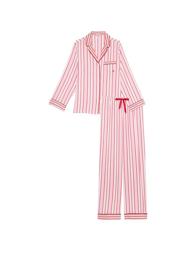 Flannel Long Pajama Set image number 2