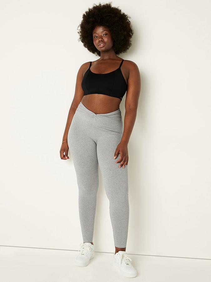 Cotton Twist Waist Leggings image number 3