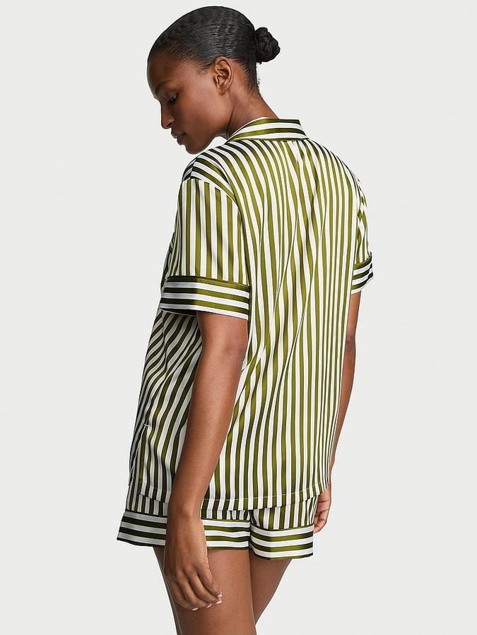 Signature Satin Short Pajama Set