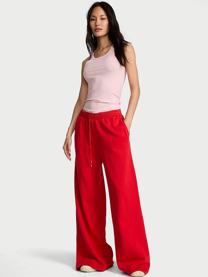 Effortless Fleece Wide-Leg Sweatpant