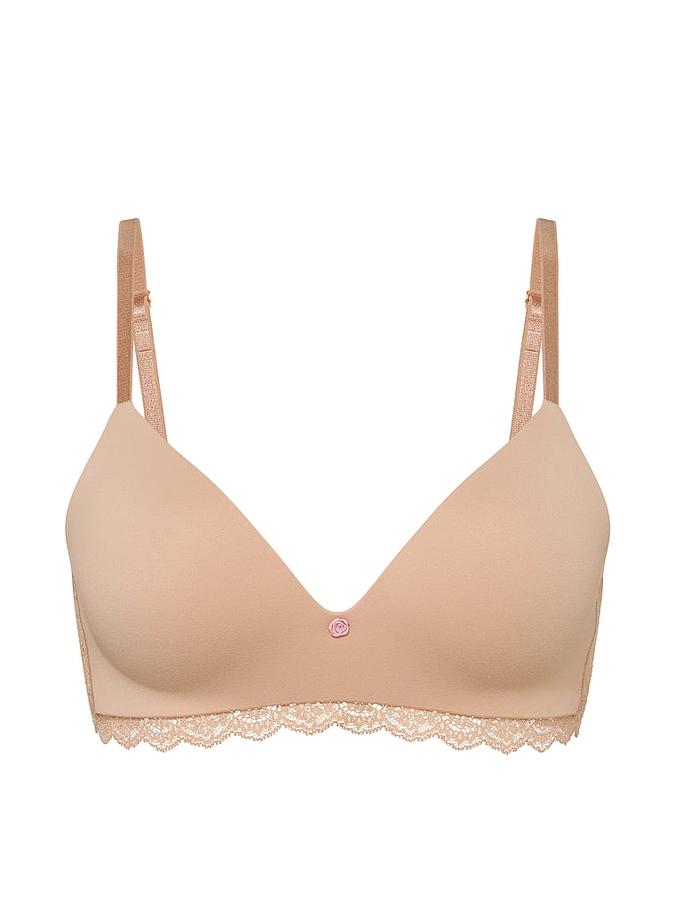 Smooth & Lace Wireless Push-Up Bra image number 2