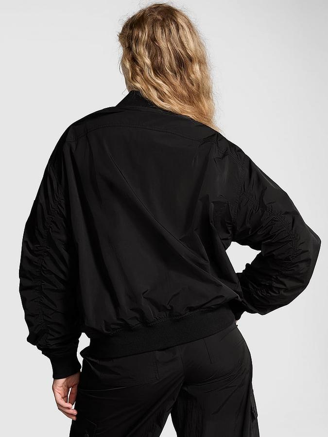 Parachute Satin Bomber Jacket image number 1