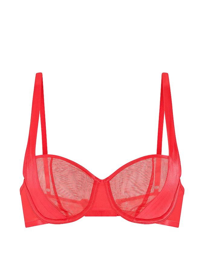 Sheer Reveal Unlined Balconette Bra image number 2