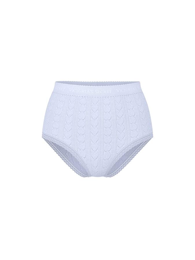 Logo Heart Pointelle Modern Brief Panty image number 2