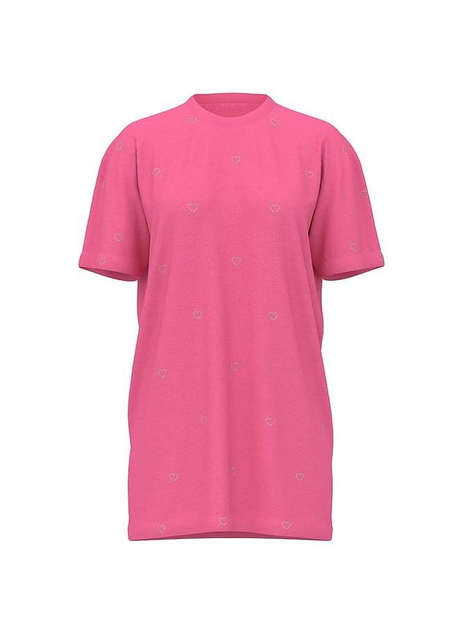 100% Cotton Oversize Sleep Tee image number 2
