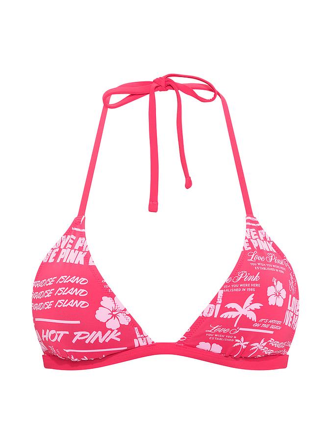 Push-Up Triangle String Bikini Top image number 2
